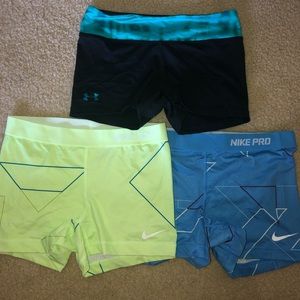 Nike pro shorts